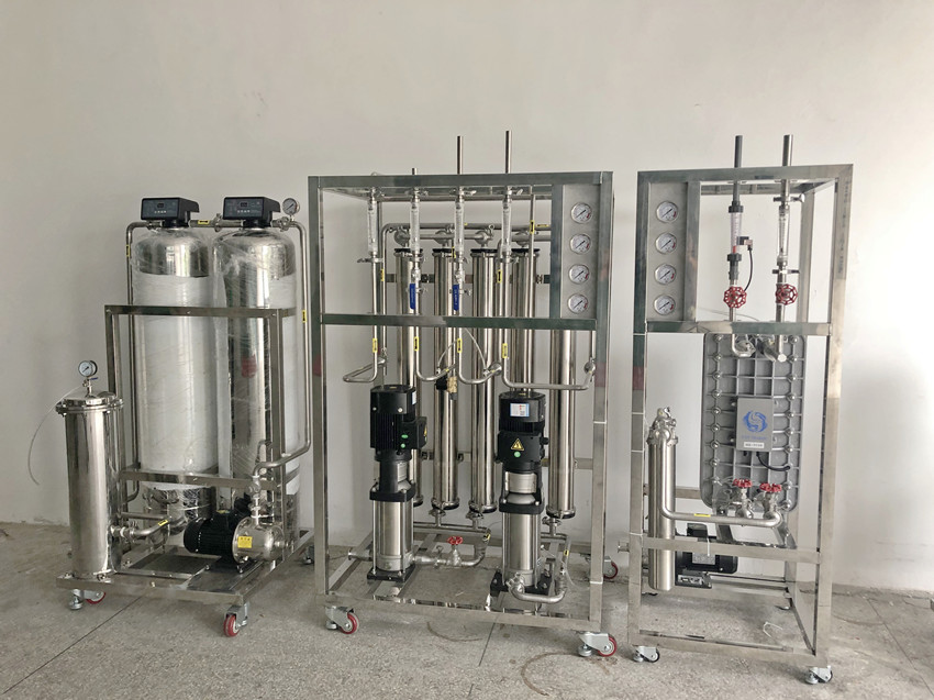 UF超濾+RO反滲透+EDI電除鹽水處理系統(tǒng)