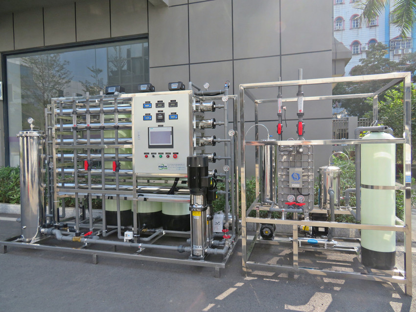 二級(jí)反滲透+EDI深度除鹽水設(shè)備
